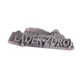 Magnes metalowy Lądek-Zdrój widok perspektywiczny z boku