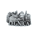 Magnes na lodówkę panorama Legnica metalowy
