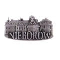 magnes na lodówkę panorama Nieborów metalowy pamiątka