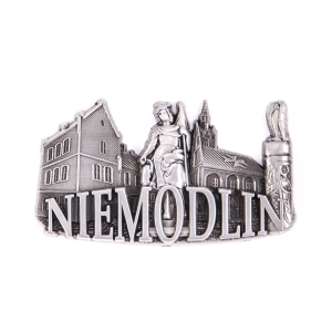 Magnes metalowy panorama Niemodlin