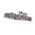 magnes Rymanów-Zdrój metalowy perspektywa 3D ukośny
