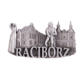 magnes na lodówkę panorama Racibórz metalowy pamiątka