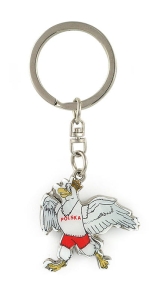 Brelok orzełek piłkarski