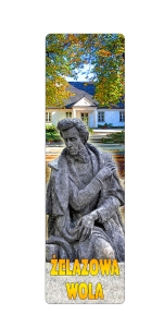 Zakładka do książki 3D - Żelazowa Wola