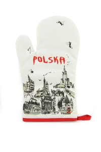 Rękawica kuchenna Polska farba