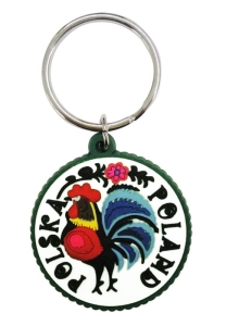 Brelok gumowy kogut