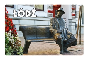 Magnes z efektem 3D Łódź - Tuwim