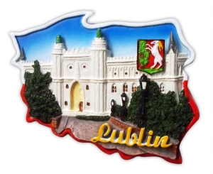 Magnes kontur Lublin Zamek