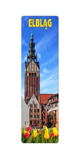 Zakładka do książki 3D - Elbląg
