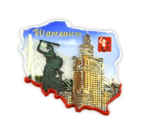 Magnes kontur Warszawa Pałac Kultury