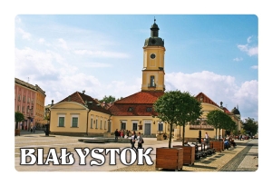 Magnes z efektem 3D Białystok ratusz