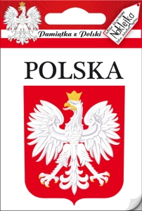 Naklejka pojedyncza - Polska