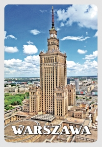 Pocztówka 3D Warszawa 36