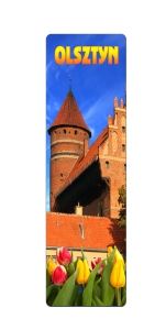 Zakładka do książki 3D - Olsztyn