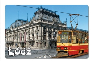 Magnes z efektem 3D Łódź