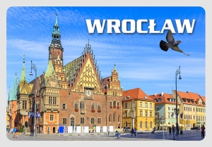 Pocztówka 3D Wrocław Ratusz