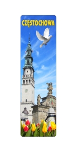 Zakładka do książki 3D - Częstochowa