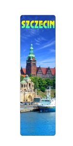 Zakładka do książki 3D - Szczecin