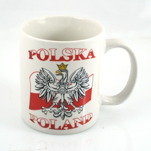 Kubek biały Polska