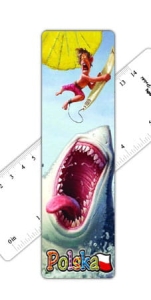 Zakładka do książki 3D Polska - rekin