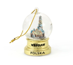 Kula śnieżna 45mm - Wrocław Złota Wisząca