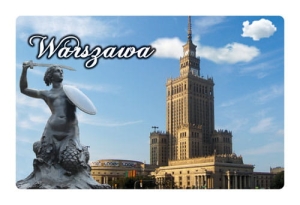 Magnes z efektem 3D Warszawa Pałac Kultury