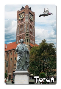 Magnes z efektem 3D Toruń Ratusz