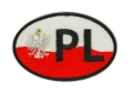 naszywka PL flaga polski orzeł godło patriotyczna