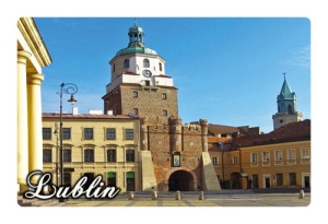 Magnes z efektem 3D Lublin