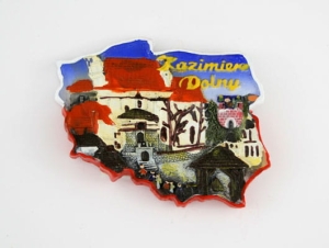 Magnes kontur Kazimierz Dolny