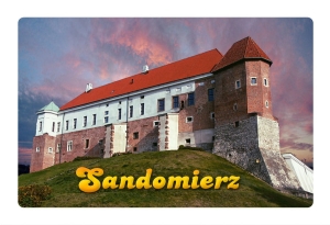 Magnes z efektem 3D Sandmierz Zamek