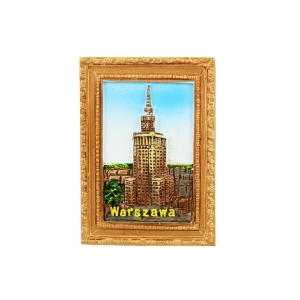Magnes obraz złota rama Warszawa PKiN