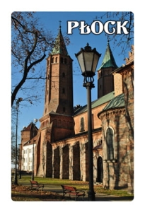 Magnes z efektem 3D Płock - Bazylika