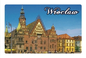 Magnes z efektem 3D Wrocław