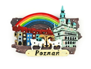Magnes deska Poznań Kamienice