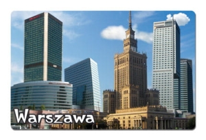 Magnes z efektem 3D Warszawa Pałac Kultury Panorama
