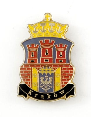 magnes na lodówkę herb Krakowa pamiątka z Polski