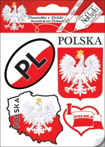 Naklejki zestaw - Polska 03